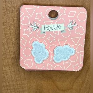 Erstwilder Care Bear Collection Cloud Stud Earrings